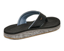 Sanuk Men's Tiderush Black Sandal