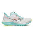 Saucony Ladies Kinvara 16 White/Aqua Running Shor