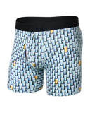 Saxx Men's Droptemp Cooling Cotton Grab A Beer Boxer Brief w/Fly