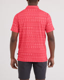 Saxx Men's Island Tee up Gumball Droptemp All Day Cooling Golf Polo