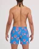 Saxx Men's Oh Buoy 2In1 Octopus Bartender Blue 5" Volley Short