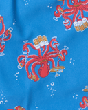 Saxx Men's Oh Buoy 2In1 Octopus Bartender Blue 5" Volley Short