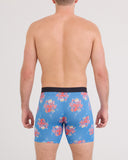 Saxx Men's Vibe Xtra Soft 6" Octopus Bartender Boxer Brief w/Fly