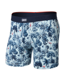 Saxx Men's Vibe Xtra Soft 6" Palm Mix Atmosphere Boxer Brief w/Fly