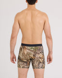 Saxx Men's Vibe Xtra Soft 6" Realtree Edge Multi Boxer Brief w/Fly