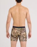 Saxx Men's Vibe Xtra Soft 6" Realtree Edge Multi Boxer Brief w/Fly