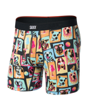 Saxx Men's Vibe Xtra Soft 6" Summer of Dogs Boxer Brief w/Fly