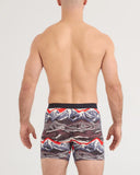 Saxx Men's Vibe Xtra Soft Comfort Boxer Brief w/Fly Mountain Top Blue