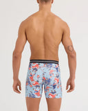 Saxx Men's Volt Breathable Mesh Boxer Brief Hockey Brawl Blue