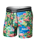 Saxx Men's Volt Breathable Mesh Flamimgo Bay Boxer Brief