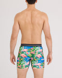 Saxx Men's Volt Breathable Mesh Flamimgo Bay Boxer Brief