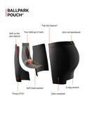 Saxx Mens Black Bong Apetit Vibe Super Soft Boxer Brief