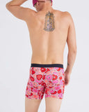 Saxx Mens Red Whole Lotta Love Vibe Super Soft Boxer Brief