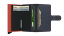 Secrid Miniwallet Matte Nightblue/Orange