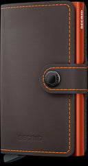 Secrid Miniwallet Matte Truffle & Orange