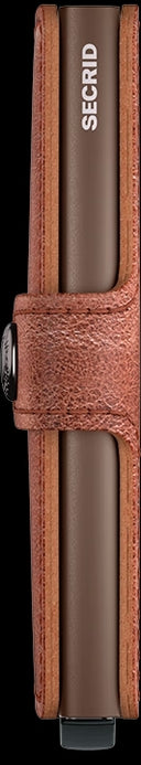 Secrid Miniwallet Vontage Cognac-Brown