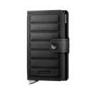 Secrid Premium Miniwallet Emboss Lines Black