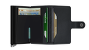 Secrid Premium Miniwallet Emboss Lines Black