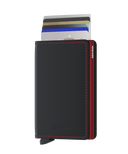Secrid Slimwallet Matte Black/Red