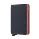 Secrid Slimwallet Matte Nightblue/Orange