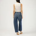 Silver Jeans Ladies Barrel Leg Islington Denim Jean