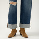 Silver Jeans Ladies Be Easy Wide Leg Thelma Crop