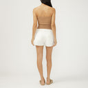 Silver Jeans Ladies Ecru 2" Beach Short