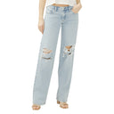 Silver Jeans Ladies Loose & Low Barefoot Low Rise Jean