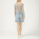 Silver Jeans Ladies Loose & Low Santa Anna 8" Short