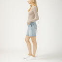 Silver Jeans Ladies Loose & Low Santa Anna 8" Short