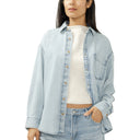 Silver Jeans Ladies Moonstone Denim Beach Shirt