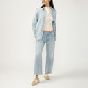 Silver Jeans Ladies Moonstone Denim Beach Shirt