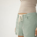 Silver Jeans Ladies Sage Green 2" Beach Short
