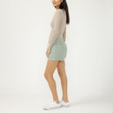 Silver Jeans Ladies Sage Green 2" Beach Short