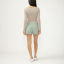Silver Jeans Ladies Sage Green 2" Beach Short
