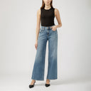 Silver Jeans Ladies Suki Wide Leg Inidgo Denim Jean