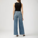 Silver Jeans Ladies Suki Wide Leg Inidgo Denim Jean