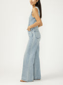 Silver Jeans Ladies Wide Leg Vest Jumpsuit