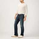 Silver Jeans Men's Jace Bronco Slim Bootcut Denim Jean