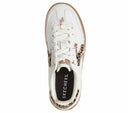 Skechers Girls Hotshot Leopard Fame White/Leopard Shoe