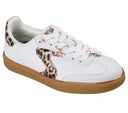 Skechers Girls Hotshot Leopard Fame White/Leopard Shoe