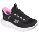 Skechers Girls SlipIns Bounder Pro Black Shoe