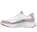 Skechers Girls Slip-Ins: Contour Foam Cozy Fit White/Lavender Shoe