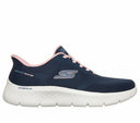 Skechers LadiesSlipIns Go Walk Flew Azriel Navy/Pink Shoe