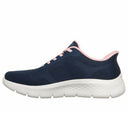 Skechers LadiesSlipIns Go Walk Flew Azriel Navy/Pink Shoe