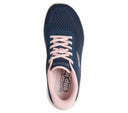 Skechers LadiesSlipIns Go Walk Flew Azriel Navy/Pink Shoe