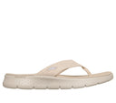 Skechers Ladies Go Walk Flex Natural Splendor Sandal