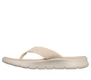 Skechers Ladies Go Walk Flex Natural Splendor Sandal