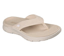 Skechers Ladies Go Walk Flex Natural Splendor Sandal