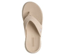 Skechers Ladies Go Walk Flex Natural Splendor Sandal